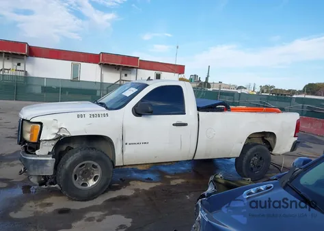2009 GMC Sierra 2500Hd Work Truck из США, поврежденный, VIN 1GTHC44K19F161853